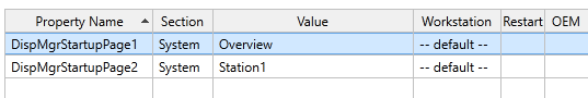 DispMgrStartupPage2 determines that its Value/Page will display on the second monitor